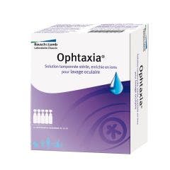 Lavage Oculaire 10 Unidoses 50ml Ophtaxia Bausch&Lomb