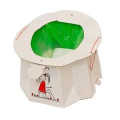Orinal De Viaje Plegable Desechable Y Biodegradable Tron