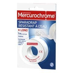 Sparadrap Resistant A L'eau 7 M X 2.5 Cm Mercurochrome