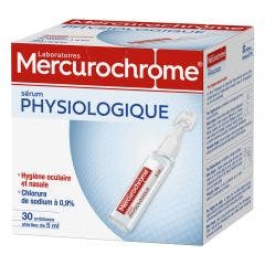 Suero Fisiologico 30 Monodosis De 5ml Mercurochrome