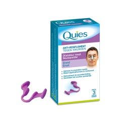 Anti Ronflement Dilatateur Nasal Grand Pack 3 Mois Quies