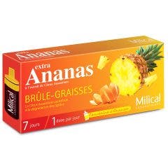Quemagrasas 7 días 7 frascos de 10ml Extra sabor piña Milical