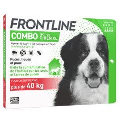 Combo Spot-on Perro Xl Mas De 4 Pipetas De 4 Pipettes de 4,02ml Frontline