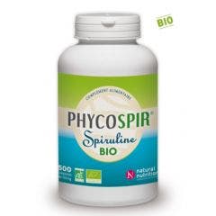 Espirulina Phycospir Bio 500 Comprimidos Natural Nutrition