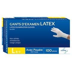 Emilabo Gants Latex X100 L 8-9 X100 Cooper