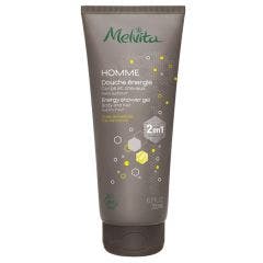 Ducha energizante 2 en 1 bio cuerpo y cabello 200ml Homme Melvita