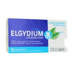 Chicle Placa Dental Frescor Intenso x10 Elgydium