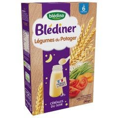 Blediner Cereales Vespertinos 6 Meses Verduras de la Huerta 240g Blédina
