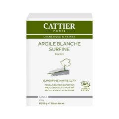 Arcilla blanca superfina bio 200g Cattier