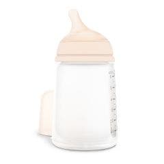 Biberón de 270ml Con Bolsillo Anticólico Flow M Mediano 270ml Zero Zero Desde el nacimiento Suavinex