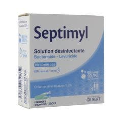 Solución Desinfectis Clorhexidina 0,5% 10x5ml 100 ml Septimyl Gilbert