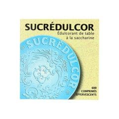 Edulcorante Sacarina 600 Comprimidos Sucredulcor