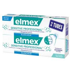 Sensitive Professional dentífrico blanqueador 2x75ml Sensitive Elmex