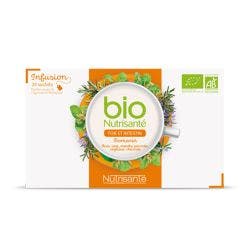 Bio Infusion Bienestar Higado E Intestino 20 Bolsitas Nutrisante