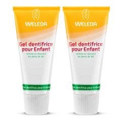 Gel dentífrico infantil 2x50ml Weleda