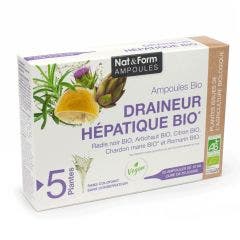 DRENANTES HEPÁTICOS BIO 20 ampollas Nat&Form
