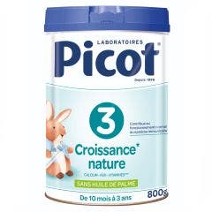 3 Leche En Polvo Crecimiento 10 Meses A 3 Anos 800 g Picot