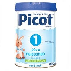 1 Nacimiento Leche en Polvo 0-6 Meses 800g Picot