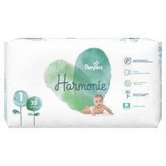 Couches Taille 1 35 Unites Harmonie Pampers