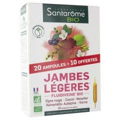 Piernas Ligeras 20 Ampollas + 10 Gratis Bio 300ml Santarome