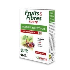 Frutas y Fibras Forte 24 Comprimidos Ortis