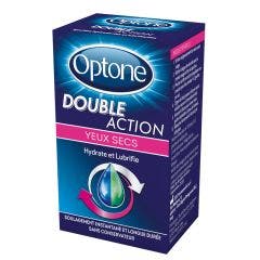 Doble Accion Ojos Secos Hidrata Y Lubrica 10 ml Optone
