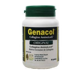 Original Colageno Aminolock 90 Capsulas Synphonat 90 Capsules Genacol Synphonat