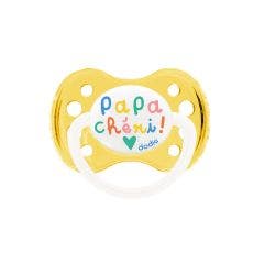 Chupete Simetrico De Silicona Con Anilla 6+ Meses Dodie