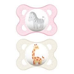 Chupetes Fisologico Coleccion Animales 0-6 X2 x2 2 à 6 mois Mam