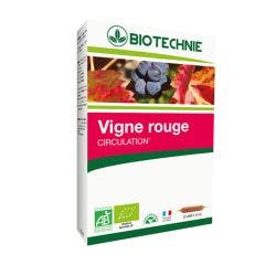 Vigne Rouge Circulation Bio 20 Ampoules Biotechnie