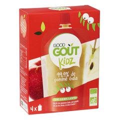 Bolsitas De Fruta Bio Kidz A Partir De 3 Anos 4x90g Good Gout