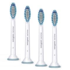 Sensitive Cabezal Cepillo De Dientes X4 Hx6054/07 Sonicare Philips