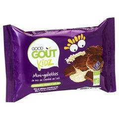 Minigalletas De Arroz Con Chocolate Con Leche Bio Kidz A Partir De 3 Anos 84g Good Gout