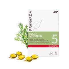 N°5 Ciclo Menstrual Bio 30 Oleocaps+ cápsulas Oléocaps Pranarôm