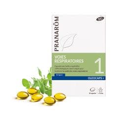 N&ordm; 1 Vias Respiratorias Bio 30 Capsulas Oleocaps+ Oléocaps Pranarôm