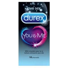 Preservativos You & Me X10 Climax Duo x10 You&Me Durex