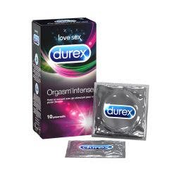 Preservatifs X10 Orgasm'Intense Durex