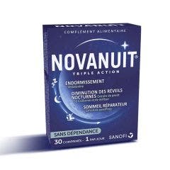 Triple Acción Sueño 30 Comprimidos Novanuit