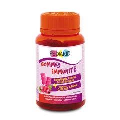 Gominolas Inmunologicas Sabor Frambuesa 60 Ositos Pediakid