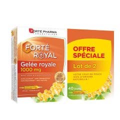 Jalea Real 1000mg 2x20 Ampollas Forté Royal Forté Pharma