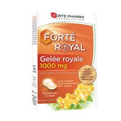 Jalea Real 1000mg Forté Real 20 Comprimidos Masticables Forté Royal Forté Pharma