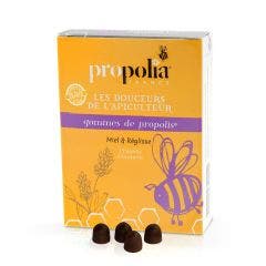 Gomas de mascar con miel de Propolis y regaliz 45g Propolia