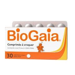 Protectis Sabor Limón 30 Comprimidos Masticables Biogaia