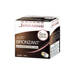Autobronceador activador bronceado 8 activos 60 cápsulas Juvamine