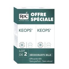 Desodorante Roll-on Pieles Normales Keops 2x30ml Roc