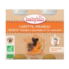 Menu Del Dia Potito A Partir De 8 Meses 2x200g Babybio
