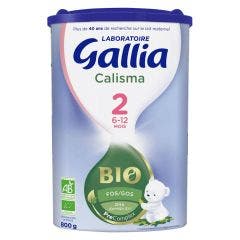 Calisma 2 Leche en polvo ecológica 6 a 12 meses 800g Gallia