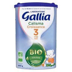 Leche en polvo crecimiento Calisma 3 bio 12 a 36 meses 800g Gallia