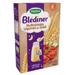 Cereales Du Soir Multicereales Legumes Du Soleil Des 8 Mois Blediner 240g Blédina
