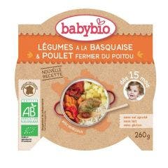 Plato Con Tropezones A Partir De 15 Meses 260g Babybio